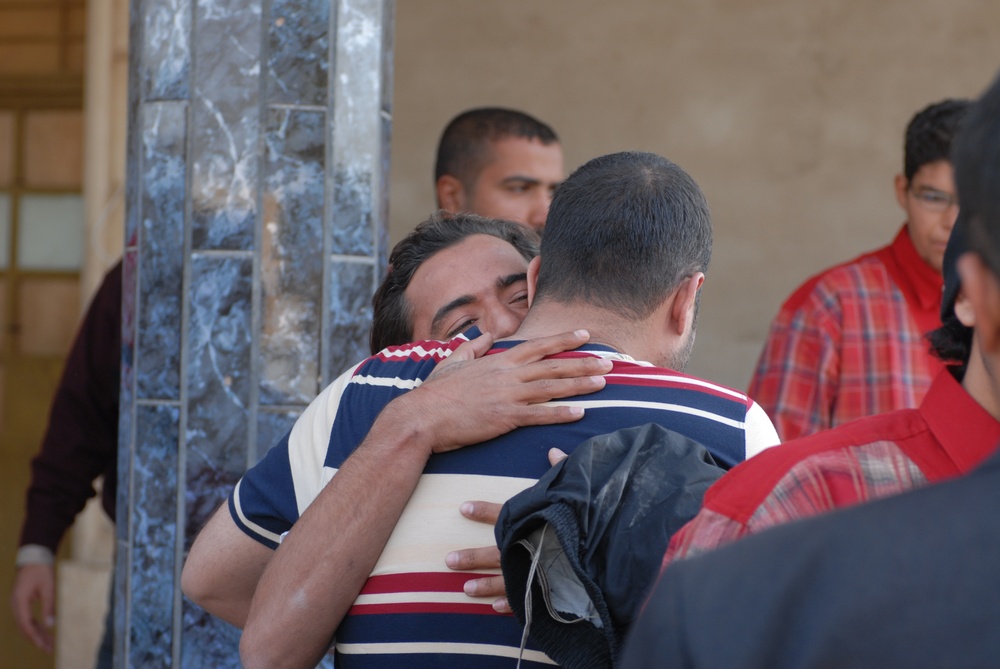 Iraqi detainees released in Ghazaliya