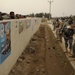 Soldiers tour schools under construction