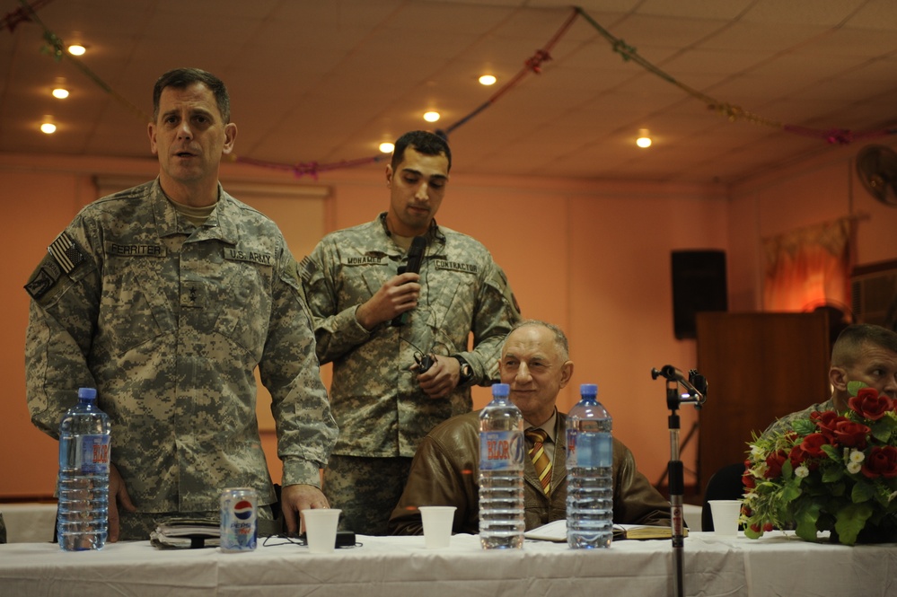 Sheiks meet with U.S., Iraqi soldiers to discuss Sons of Iraq