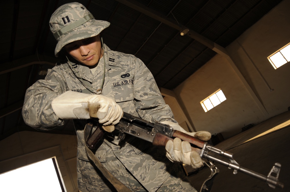 Captured Enemy Weapons To Be Destroyed