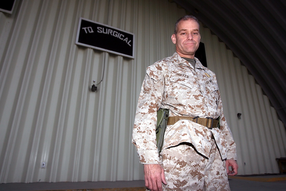 Navy captain crusades against Traumatic Brain Injury in Anbar - TQ treatment center first of its kind