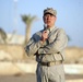 Secretary of the Navy speaks to soldiers at Camp Baharia