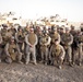 Secretary of the Navy speaks to soldiers at Camp Baharia