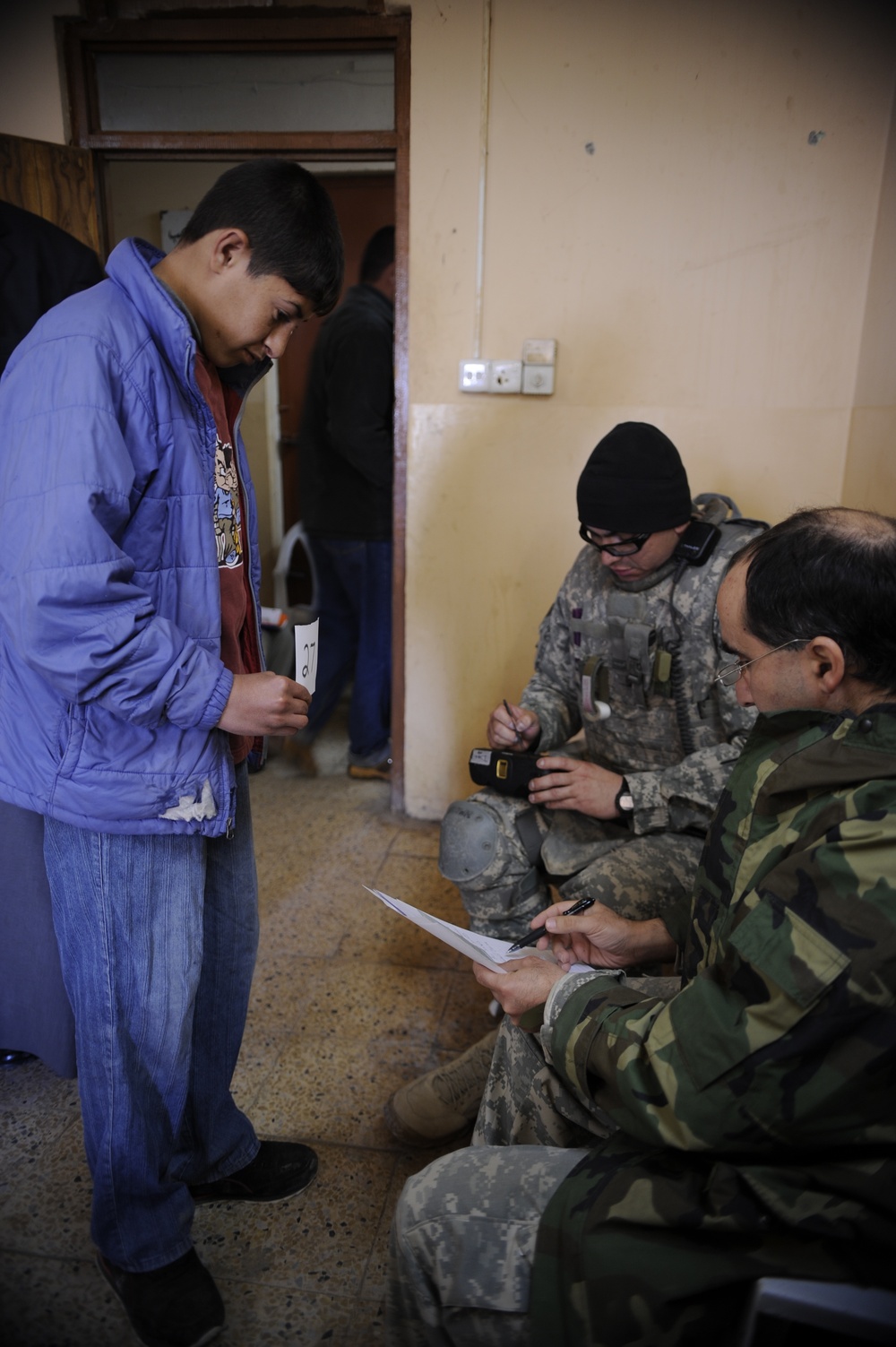 Iraqi police station in Nimrud