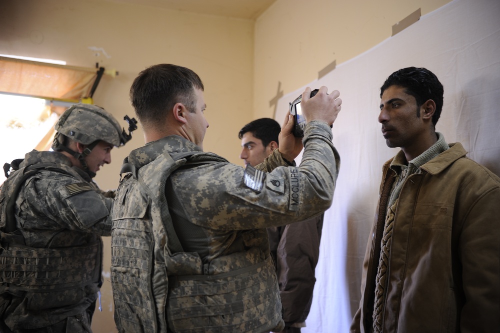 Iraqi police station in Nimrud