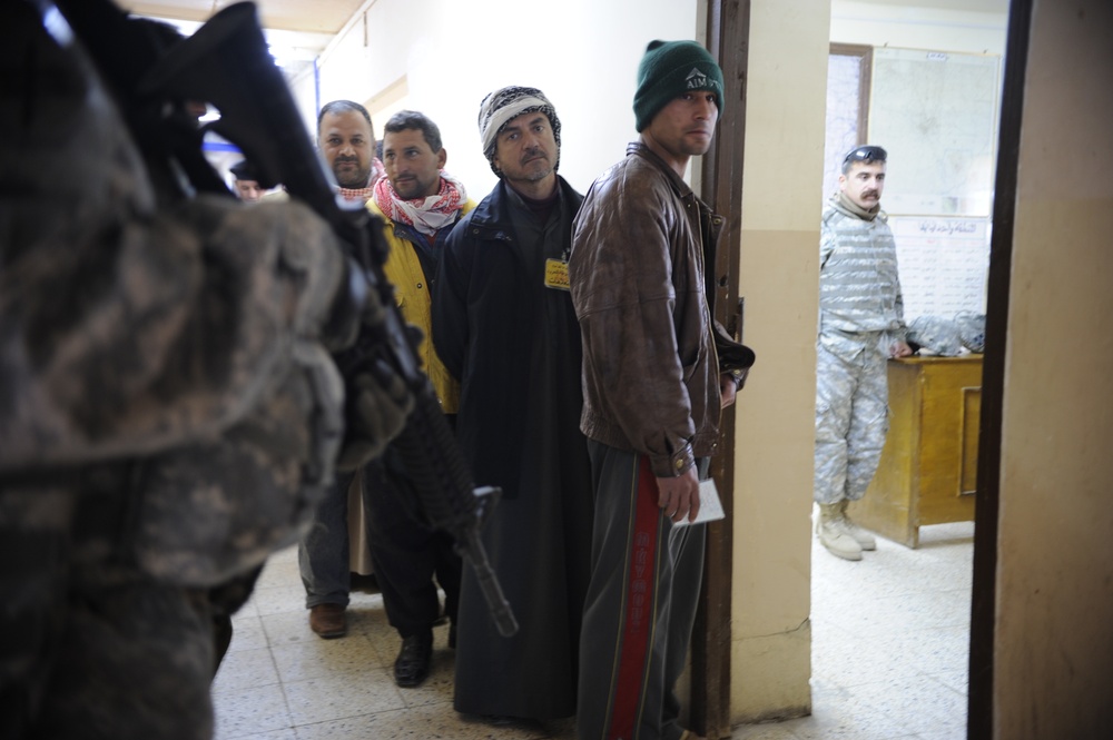 Iraqi police station in Nimrud