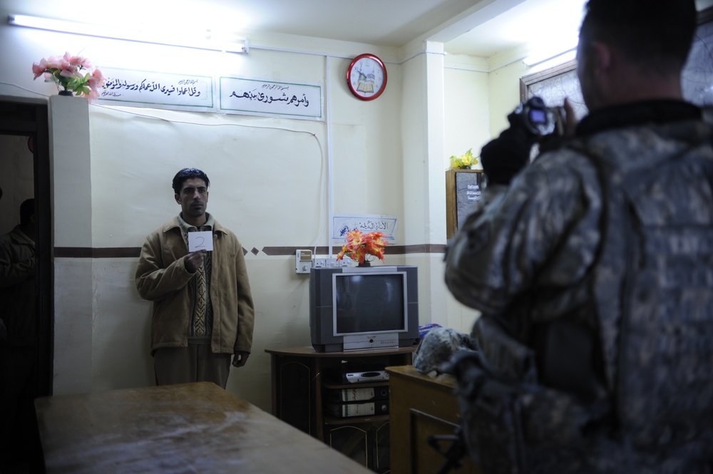 Iraqi police station in Nimrud