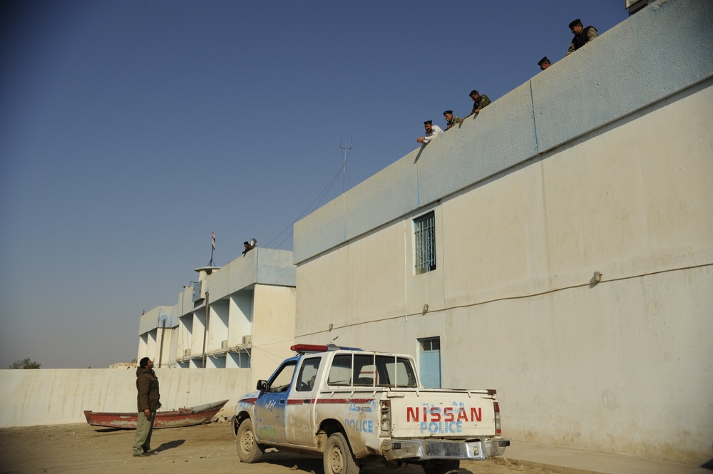 Iraqi police station in Nimrud