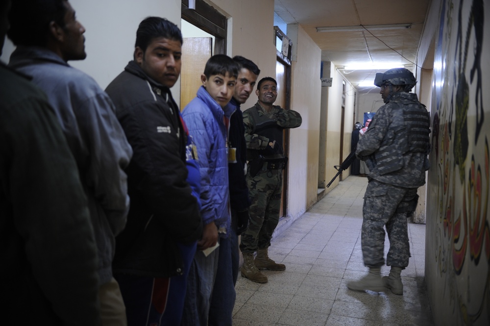 Iraqi police station in Nimrud