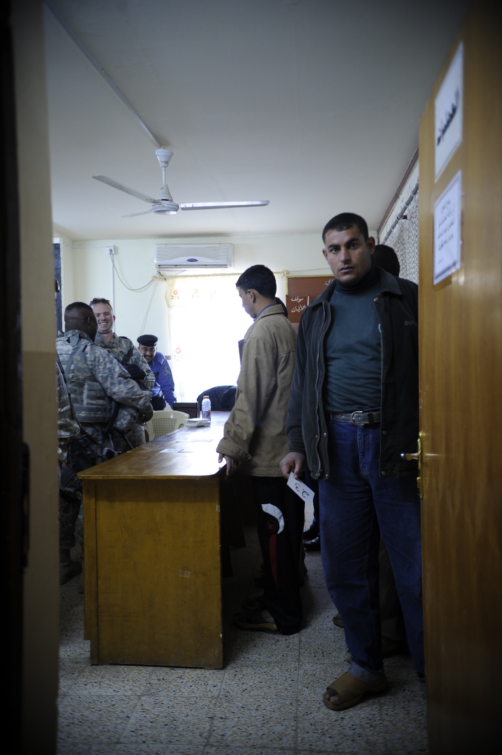 Iraqi police station in Nimrud