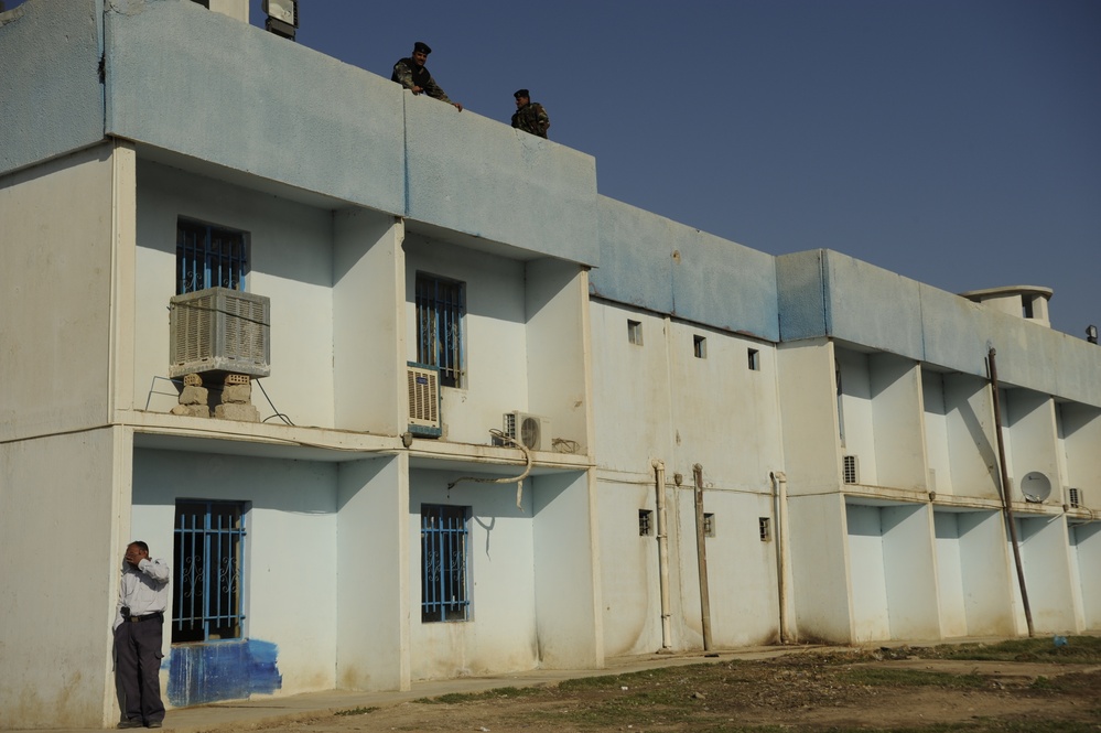 Iraqi police station in Nimrud