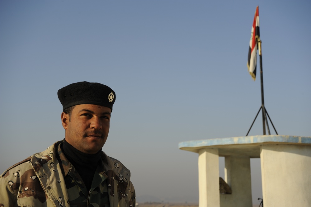 Iraqi police station in Nimrud