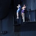 Rescue swimmers on USS Theodore Roosevelt