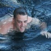 Swim call on USS Theodore Roosevelt