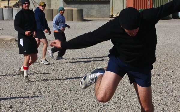 New Year's Football: Spartans Vs Trip-Wire