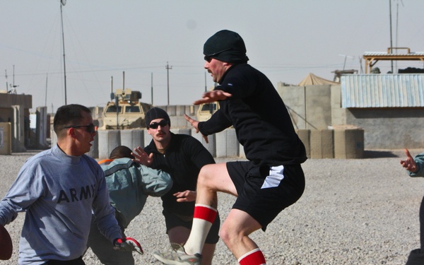 New Year's Football: Spartans Vs Trip-Wire