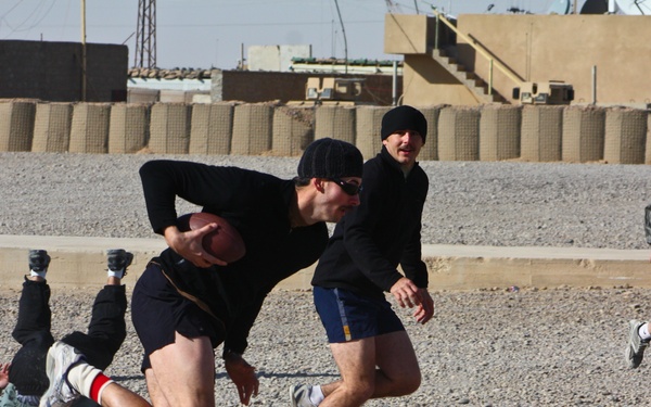 New Year's Football: Spartans Vs Trip-Wire