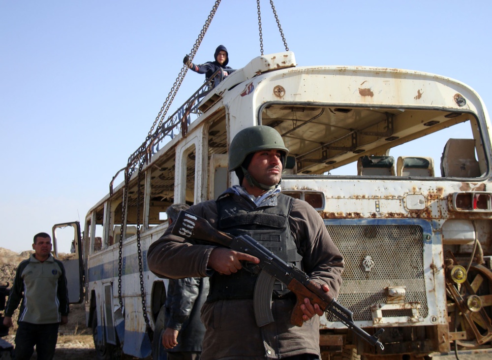Bountyhunters, Iraqi Security Forces repo remnants of Sab al Bour's violent past