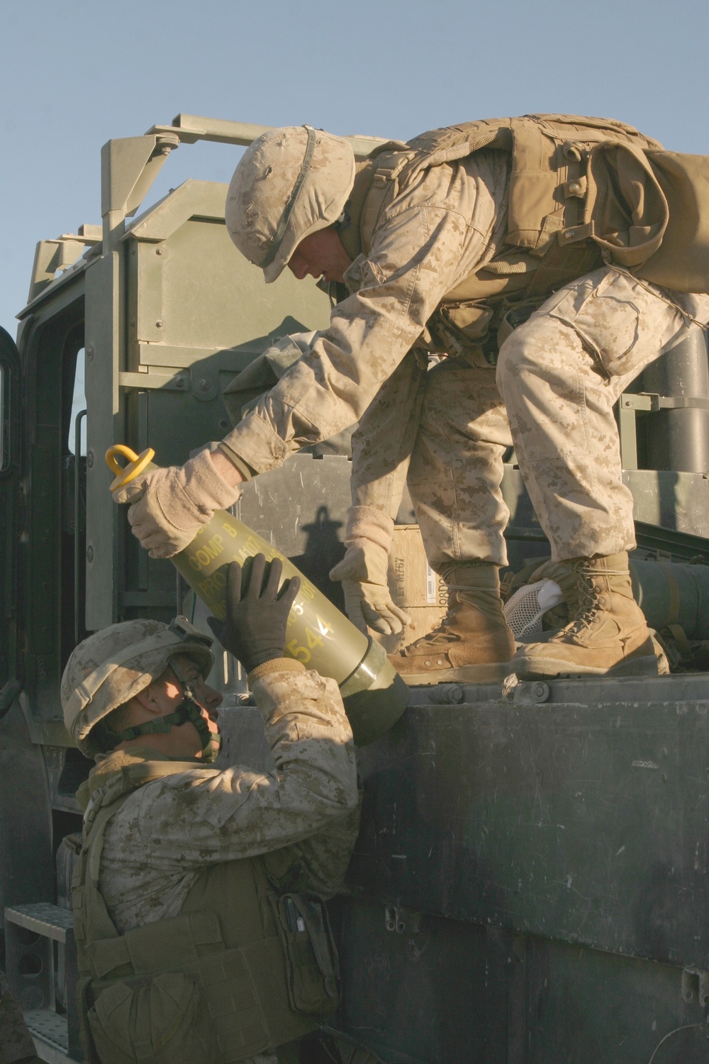 Training at Camp Buehring