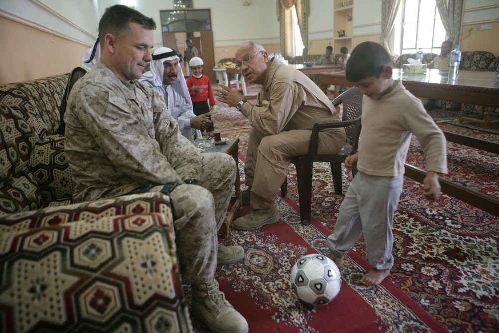 Meeting to discuss health care and security