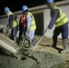 Work on the dining facility