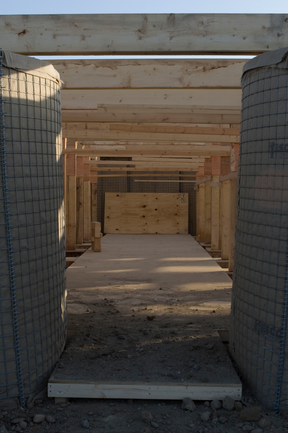 Work at Combat Outpost Iba