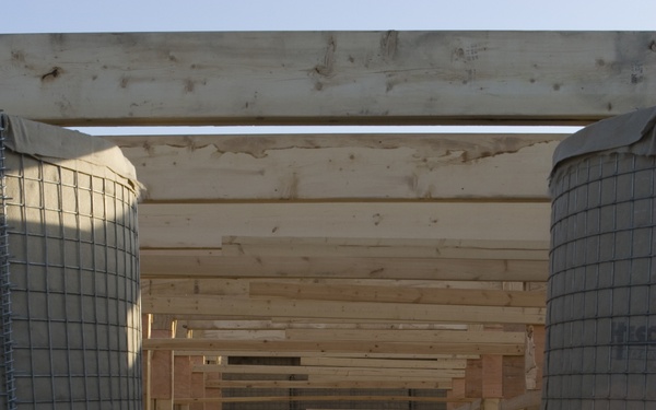 Work at Combat Outpost Iba