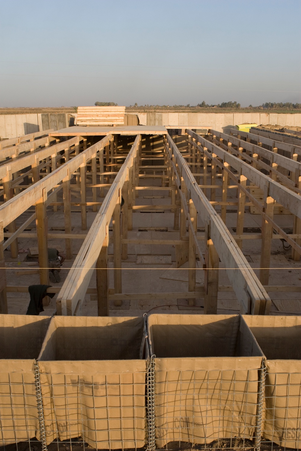 Work at Combat Outpost Iba