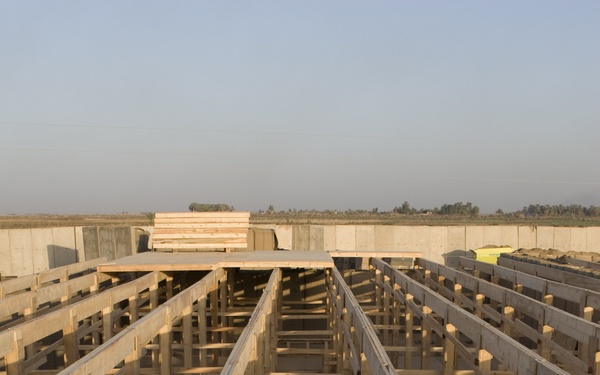 Work at Combat Outpost Iba