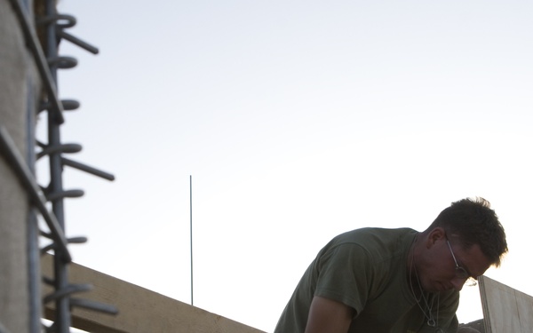 Work at Combat Outpost Iba