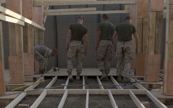 Work at Combat Outpost Iba