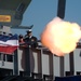 USS George H.W. Bush commissioning ceremony