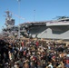 USS George H.W. Bush commissioning ceremony