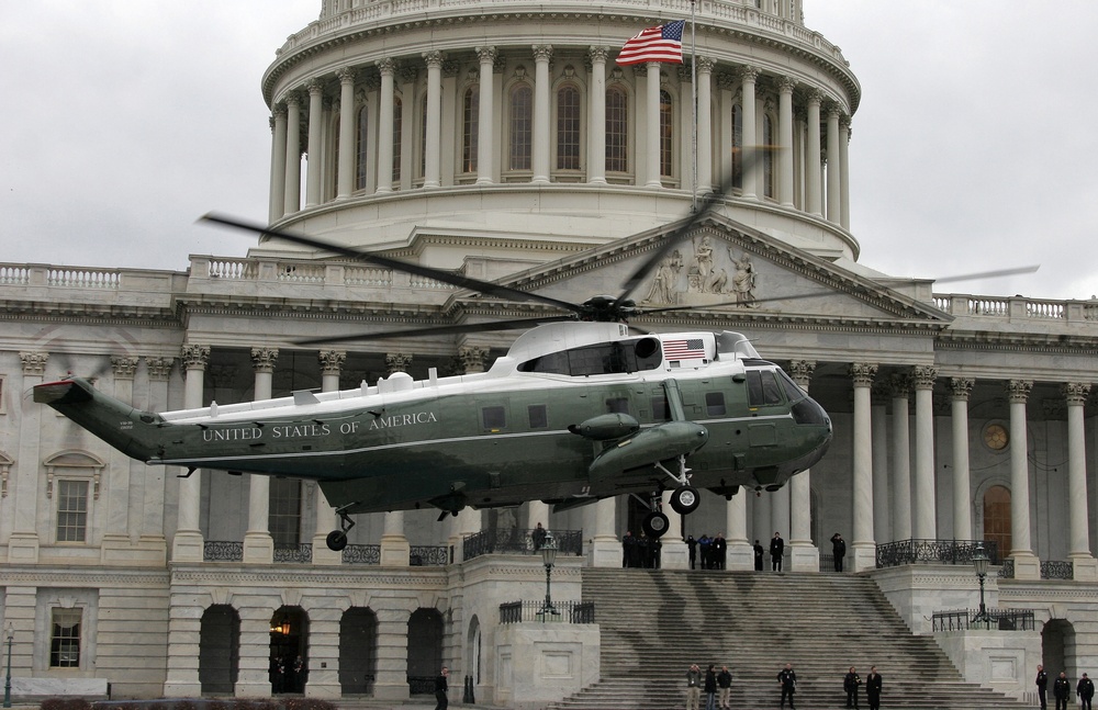 Service Members Rehearse 56th Presidential Inauguration