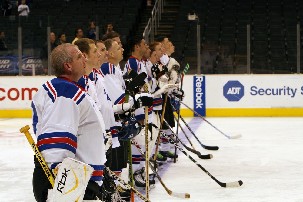 Exhibition hockey game