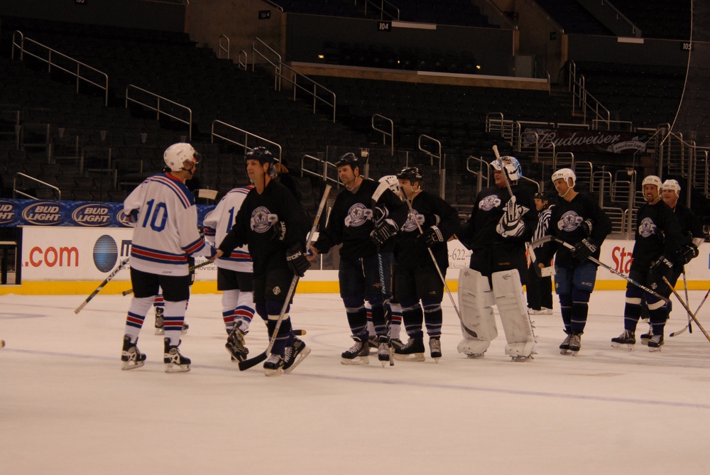 Exhibition Hockey Game