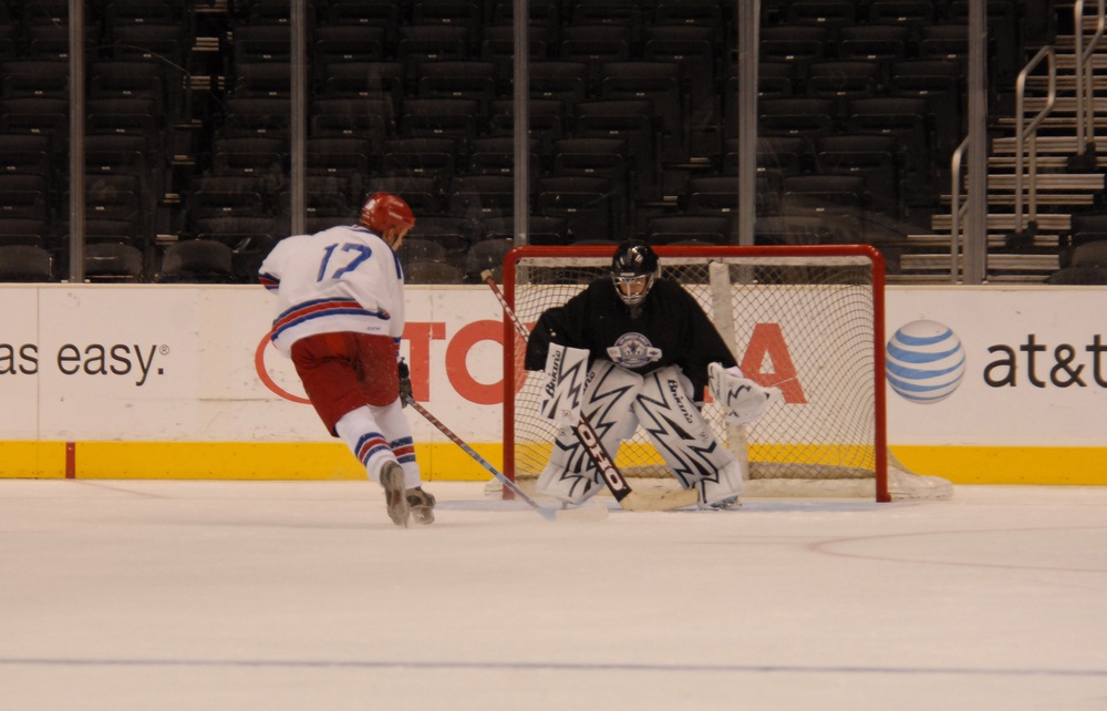 Exhibition Hockey Game