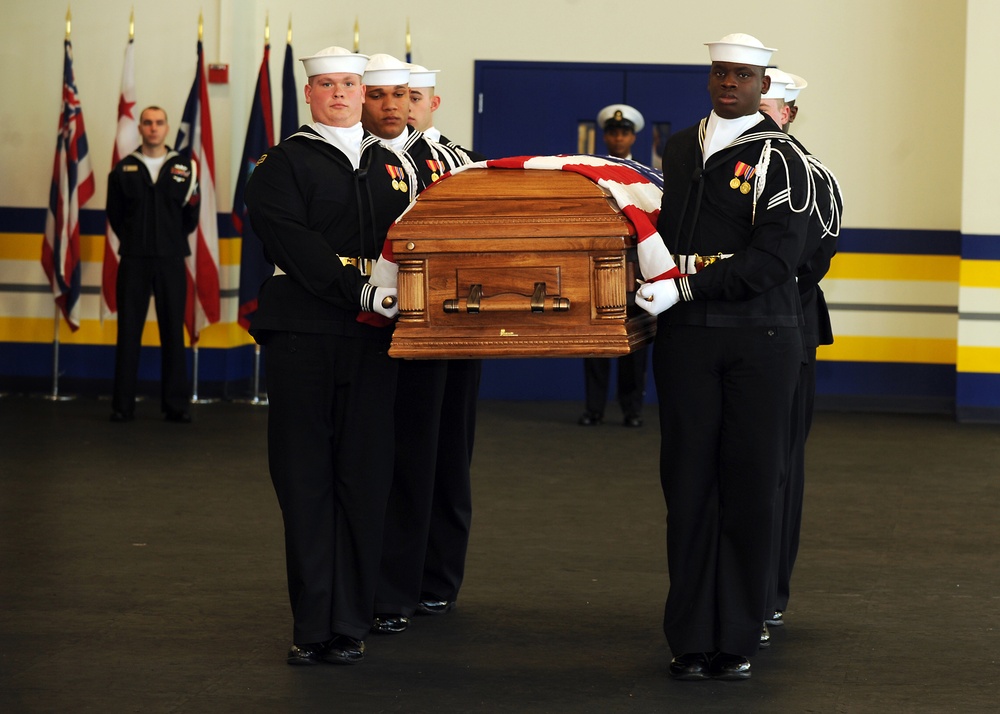 U.S. Navy Ceremonial Guard during the 2008 Recruiters of the Year