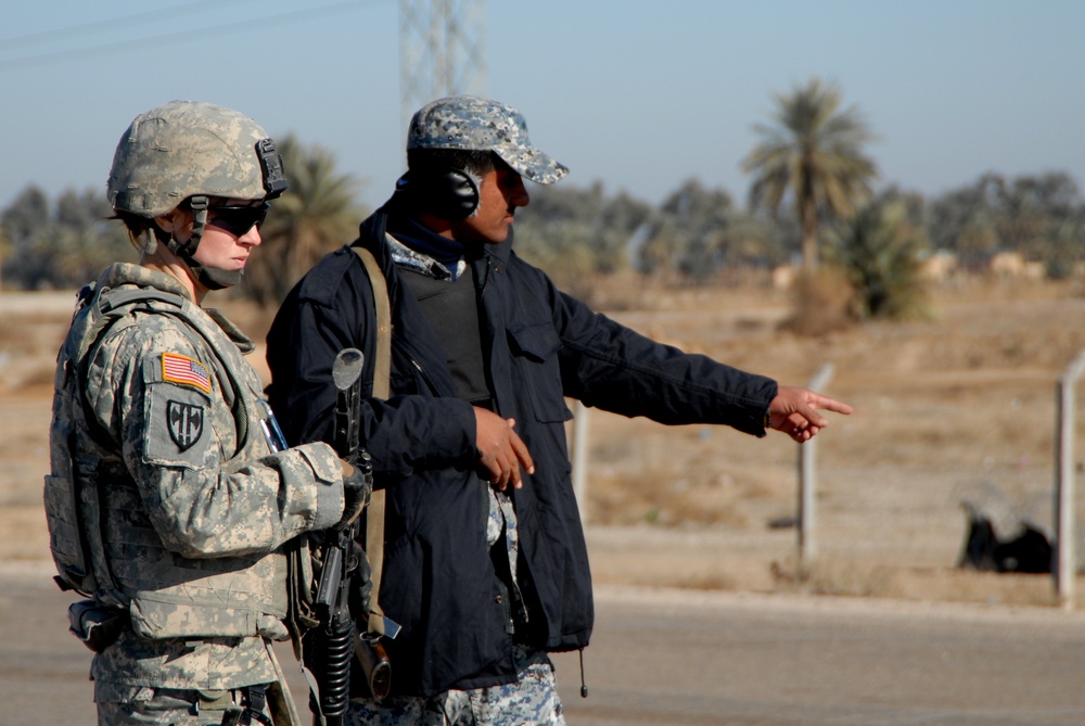 Checkpoint on Main Supply Route Tampa