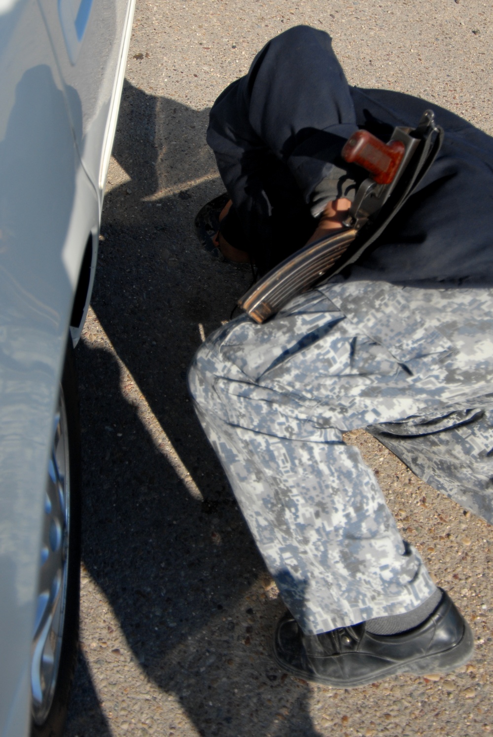 Checkpoint on Main Supply Route Tampa