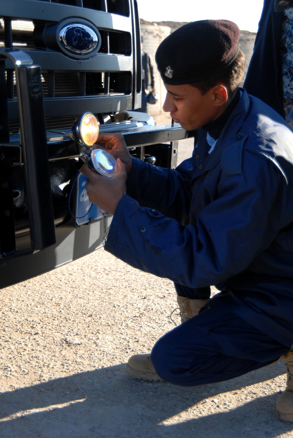 Checkpoint on Main Supply Route Tampa