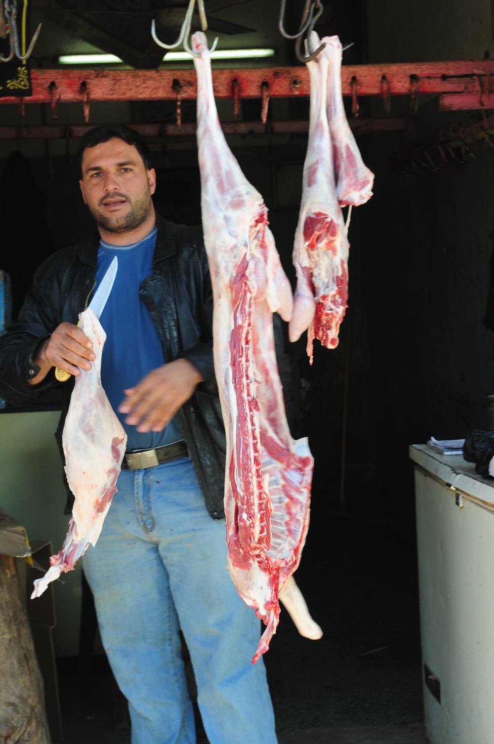 Market patrol in Balad