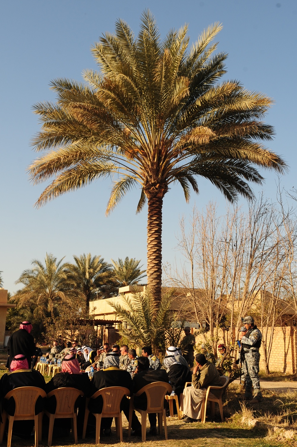 Market patrol in Balad