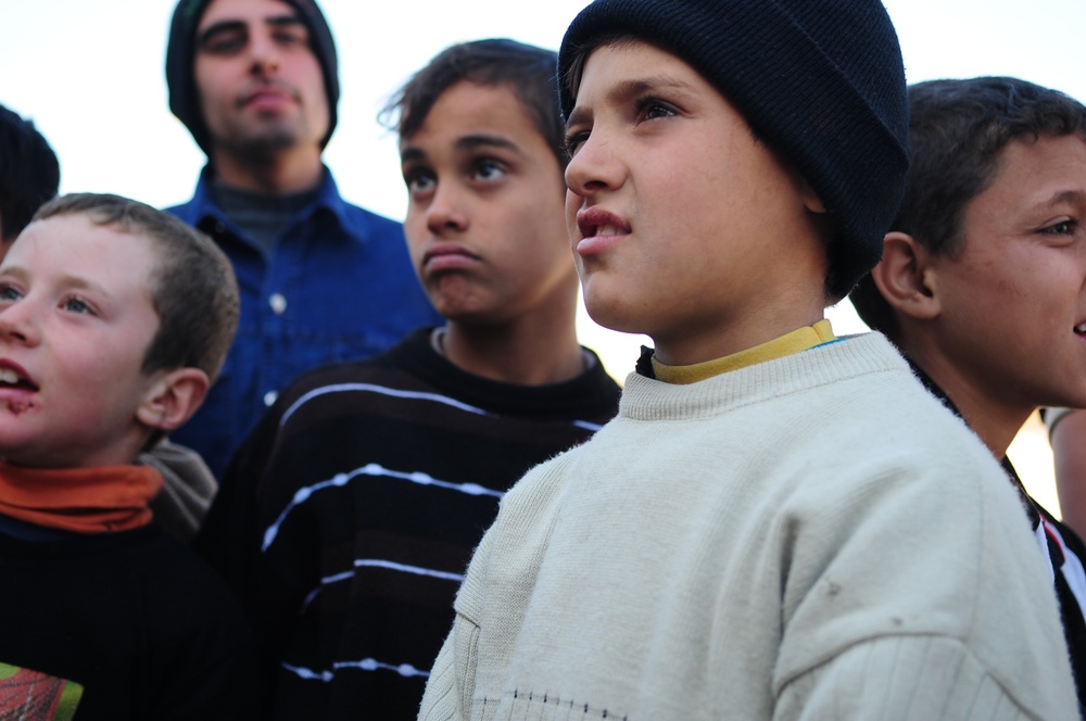 Market patrol in Balad