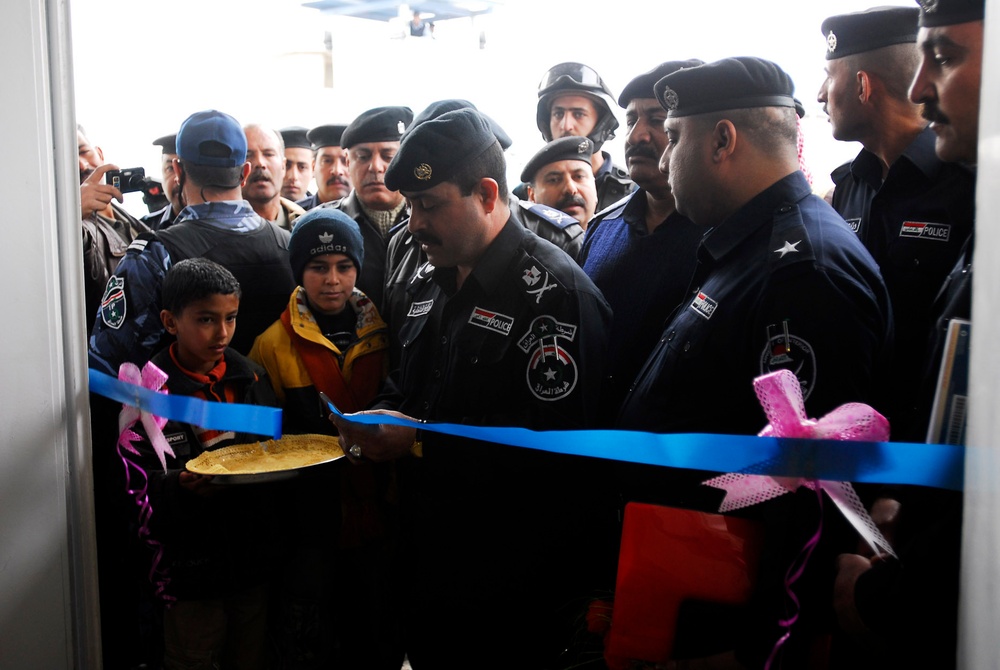 Iraqi police station opens to serve greater Arab Jabour community in Rashid