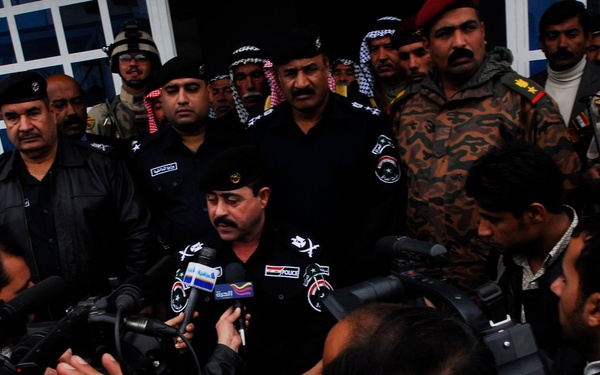 Iraqi police station opens to serve greater Arab Jabour community in Rashid