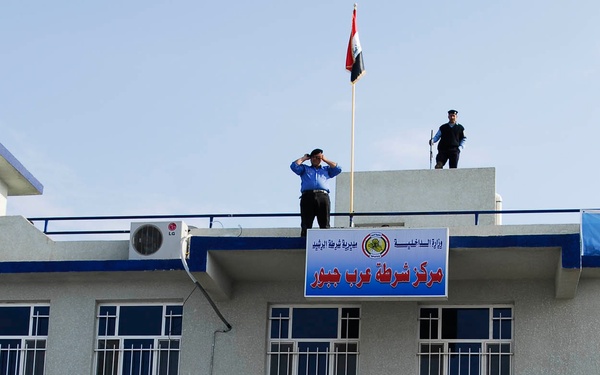 Iraqi police station opens to serve greater Arab Jabour community in Rashid