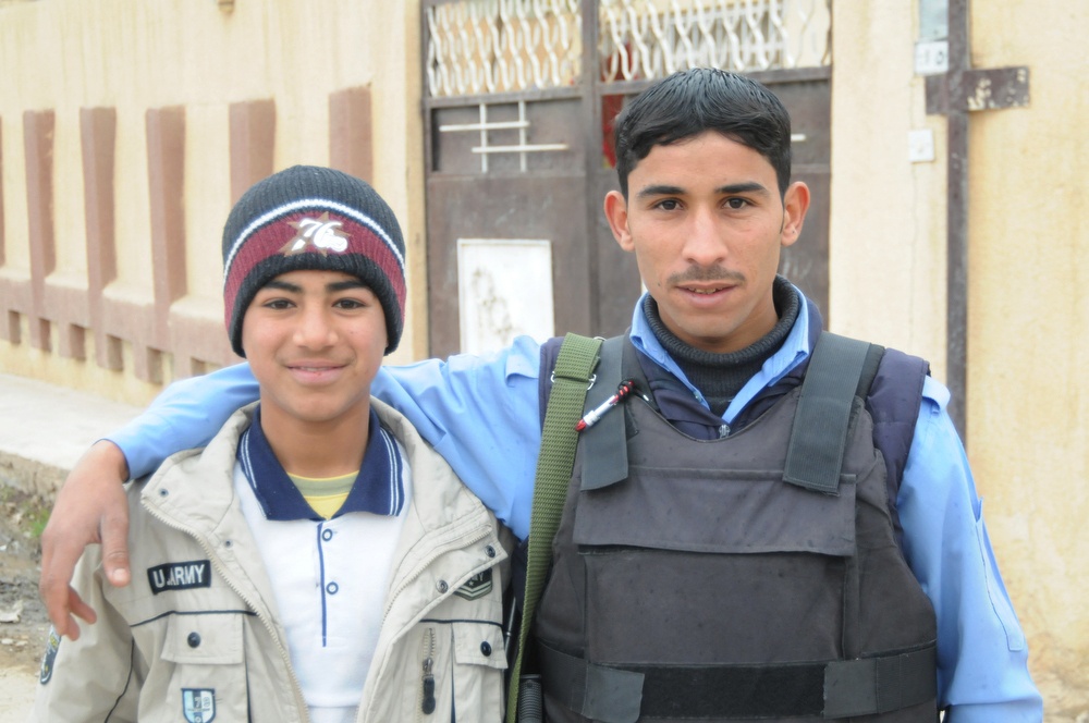 Patrol in Kirkuk, Iraq