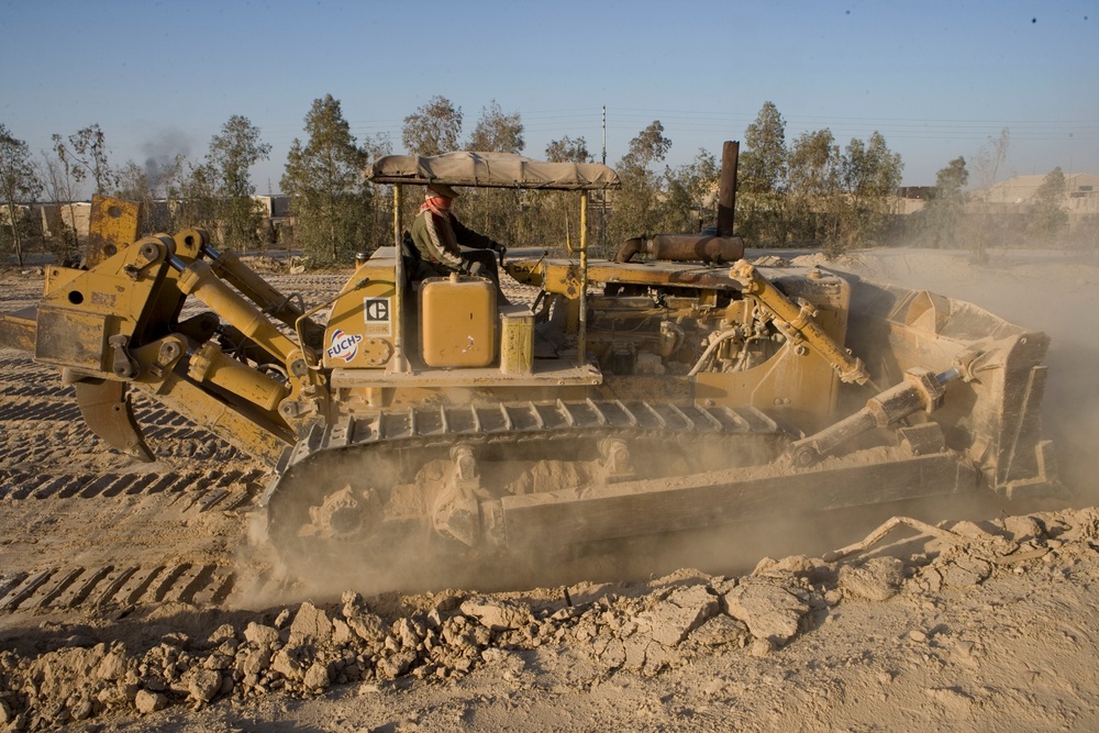 Demilitarization efforts at Camp Fallujah
