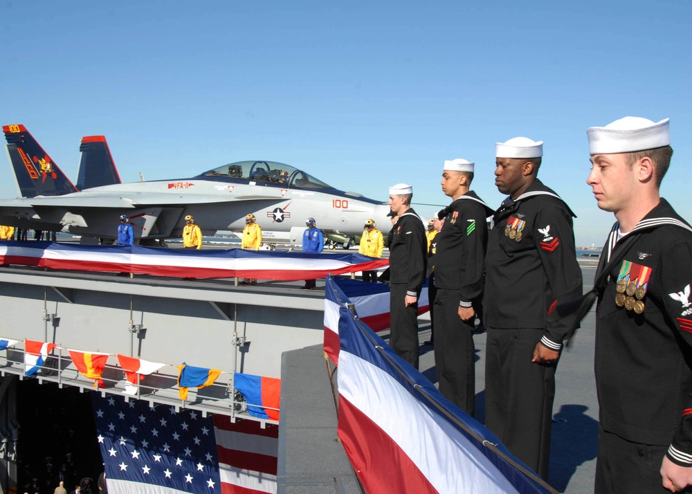 Commissioning Ceremony at Naval Station Norfolk